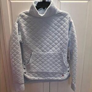 Jones New York Sport Light Blue Quilted Pullover